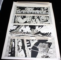 Ghita II #18 p.51 STAT Page - Ghita Kidnapped - Hand-Done Zipitone - From Frank Thorne Estate Comic Art