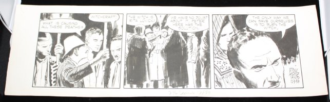 Dr. Guy Bennett Daily Strip - 12/3/1959 - Signed Comic Art
