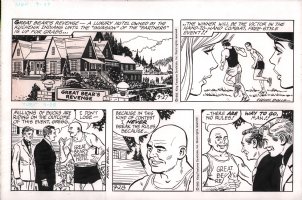 The Heart of Juliet Jones Strips 9/27/93 & 9/28/93 - Gregg Joins the Fight - Signed Comic Art