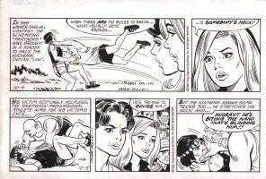 The Heart of Juliet Jones 10/4/93 & 10/5/93 - The Fight Begins - Signed Comic Art