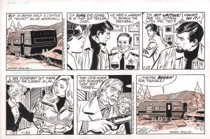The Heart of Juliet Jones Strips 1/25/93 & 1/26/93 - Eve Held Captive - Signed Comic Art