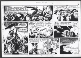 Tarzan Sunday Strip (Russ Manning's File Copy) STAT #2437 - 11/12/1978 Comic Art