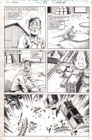 The 'Nam #59 p.14 / 19 - Injured Soldier Blown Up - 1991 Comic Art