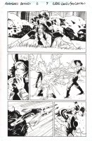Avengers: Beyond #2 p.9 - The Wasp vs. Constance - Luke Cage Action - 2023 Comic Art