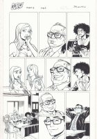 Outrage (Webcomic) #8 p.3 - Table Discussion - 2018 Signed Comic Art