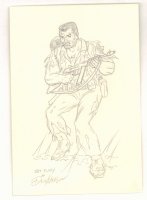 Sgt Fury Pencil Commission - Signed Comic Art