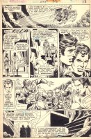 World's Finest Comics #225 p.20 - Superman saves Seamus Kilbec - 1974 Comic Art