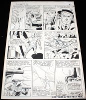 Tales of Suspense #60 p.6 - Vintage Iron Man Action - LA - 1964 Comic Art