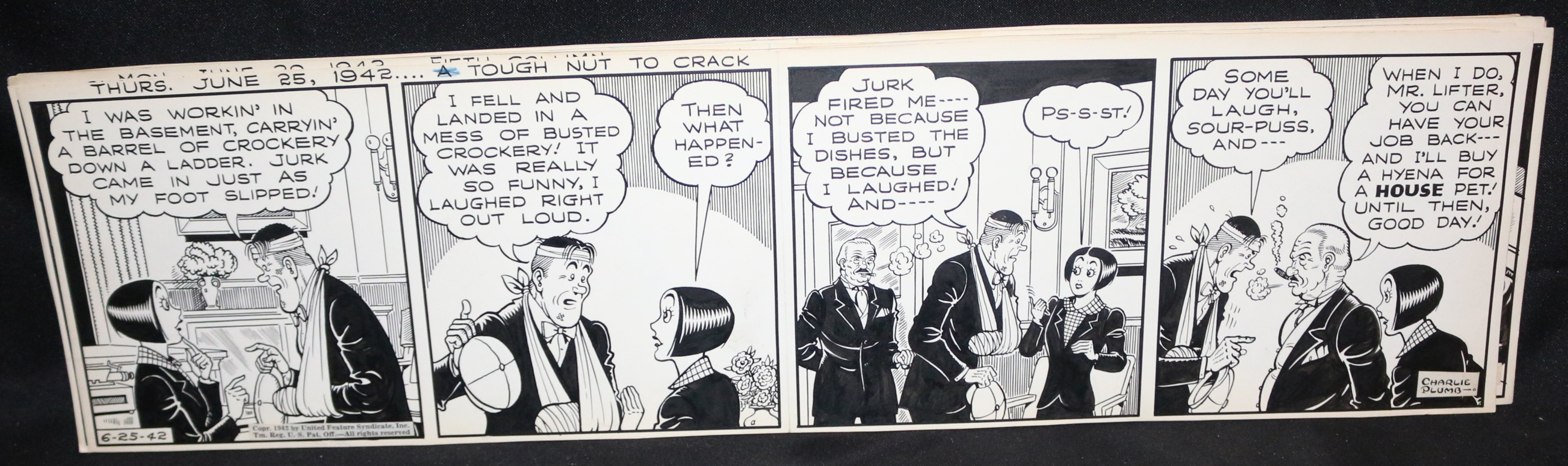 Ella Cinders Daily Strip - Tough nut to crack - | Nerd Crawler