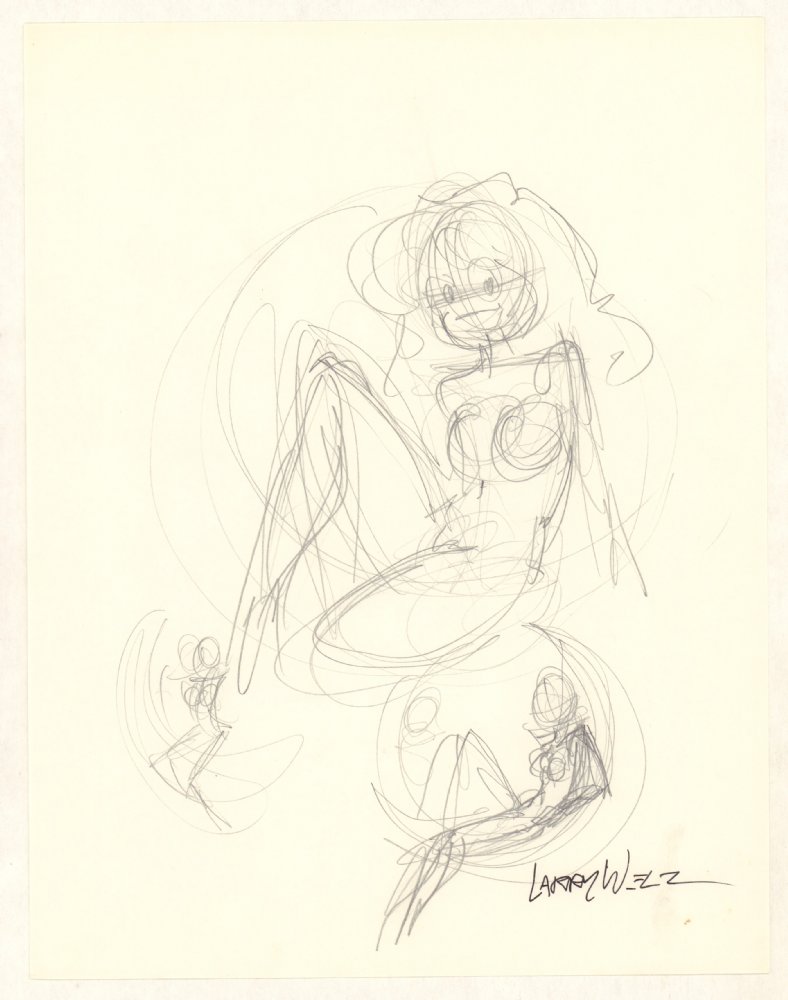 Cherry Poptart Naked Sketch w/ 2 Studies - Signed for | Nerd Crawler