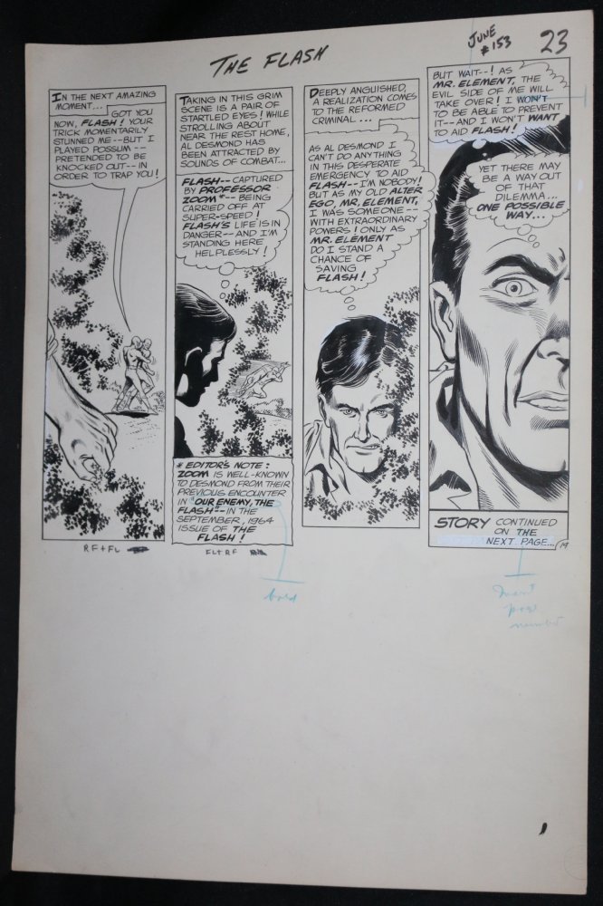 Anthony S Comic Book Art Original Comic Art For Sale By Carmine Infantino