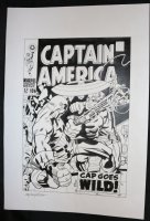 Doug Wildey Art Design Copies 4pc STAT Lot - Jack Kirby's File