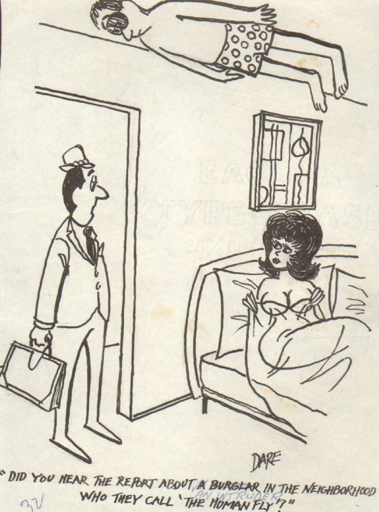 Humorama 1960 - Cheating Wife Gag by Dare L. Dutter