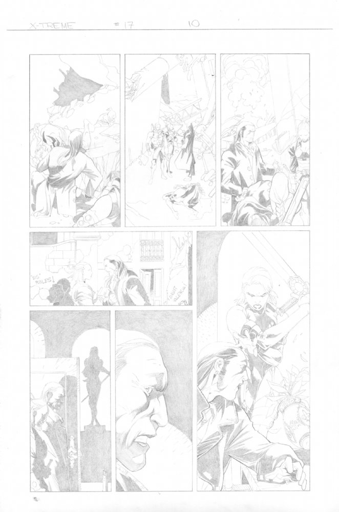 Anthony's Comic Book Art :: Original Comic Art For Sale by Salvador Larroca