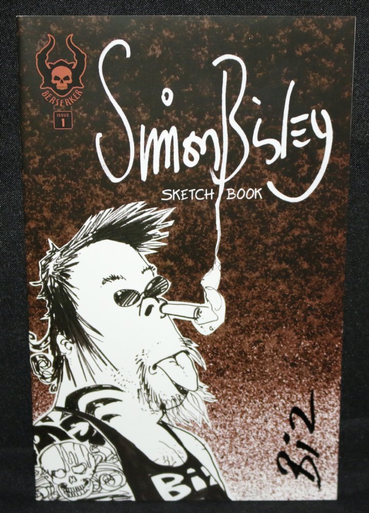 Simon Bisley Sketchbook - Rear View Jungle Babe Sketch on Interior