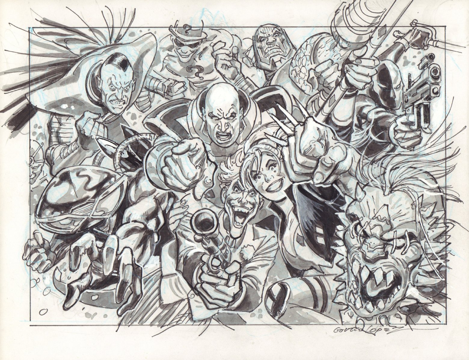 Anthony's Comic Book Art :: Original Comic Art For Sale by Jose Garcia ...